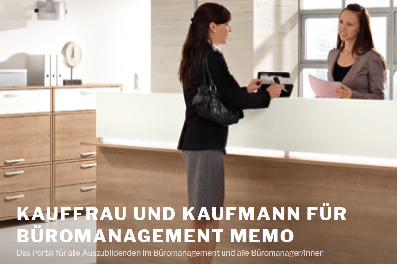 Website Memo Büromanagement